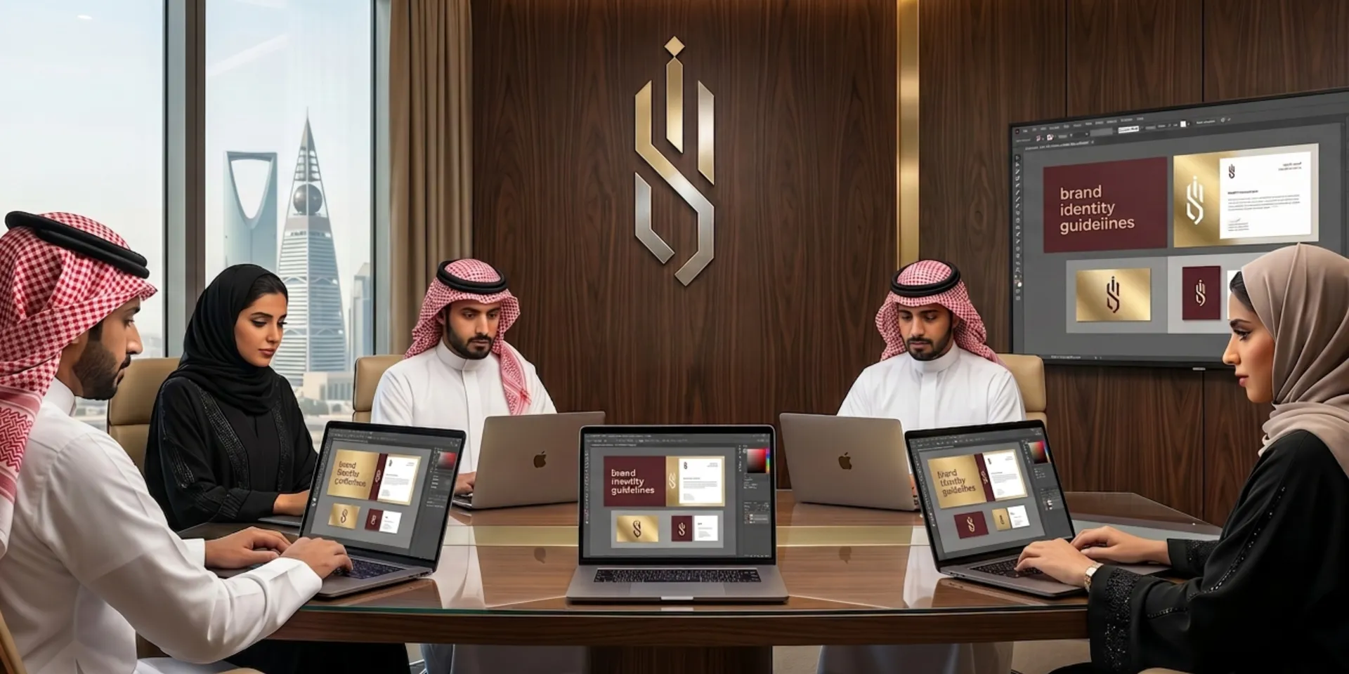 تصميم هوية الشركات