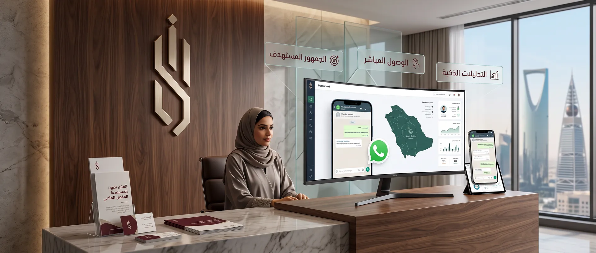 التسويق عبر الواتساب